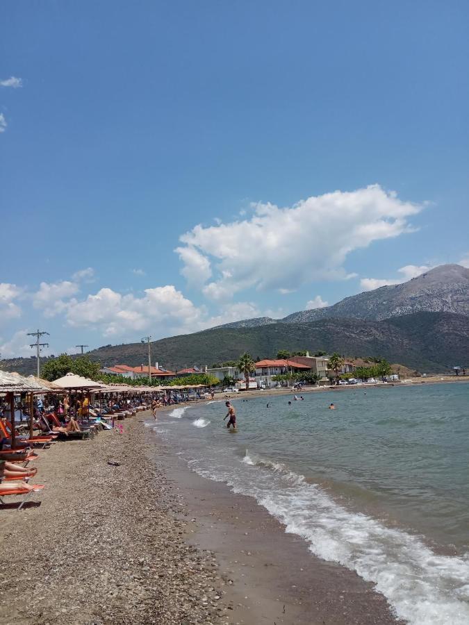 Πέτρινο Στη Θάλασσα Apartamento Nafpaktos Exterior foto